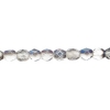 Fire polished Round 4mm Crystal Azuro Half Coat Fire polished Round 4mm Crystal Azuro Half Coat